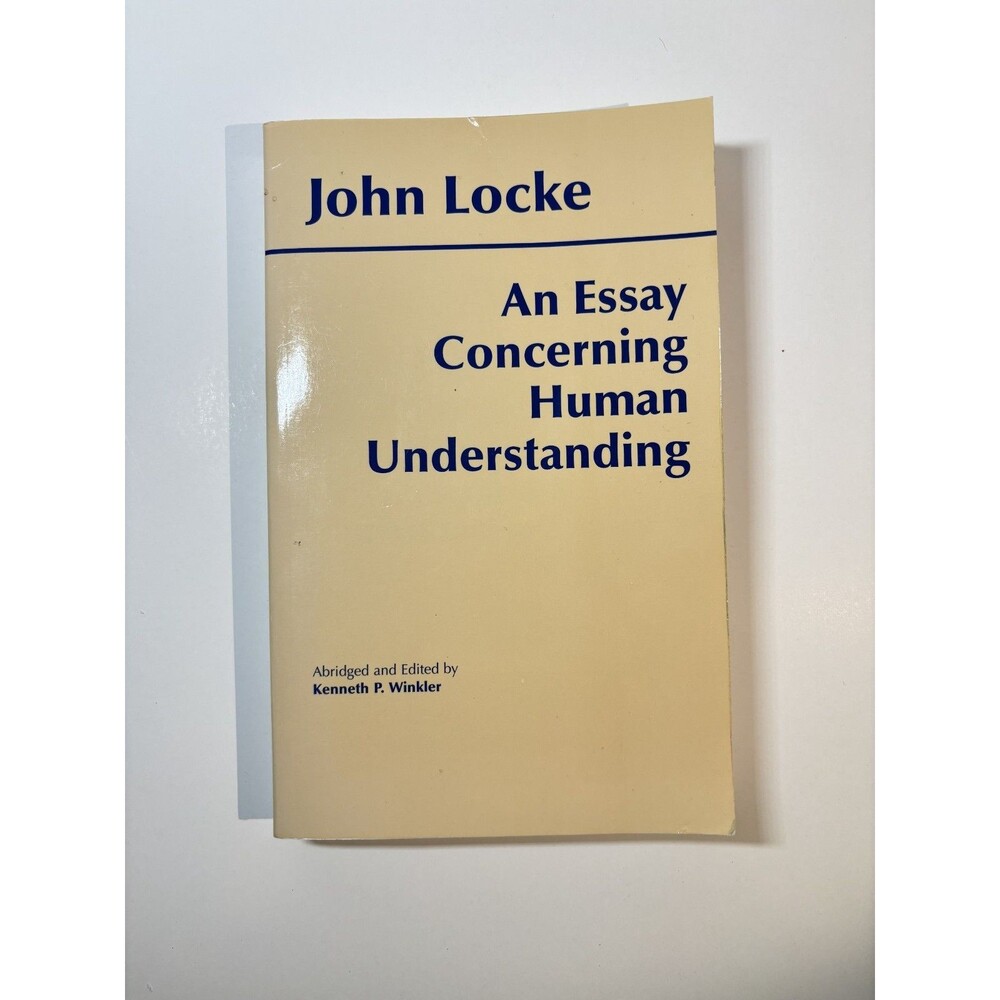 An Essay Concerning Human Understanding by John Locke PB GOOD